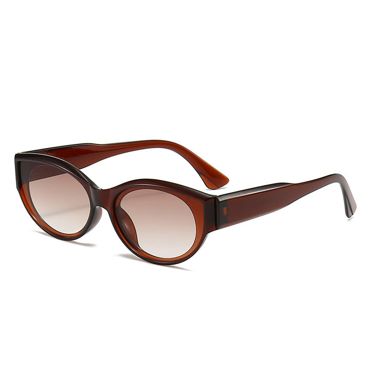 Women Cat-Eye Sunglasses with Clear and Modern Design Bowlift
