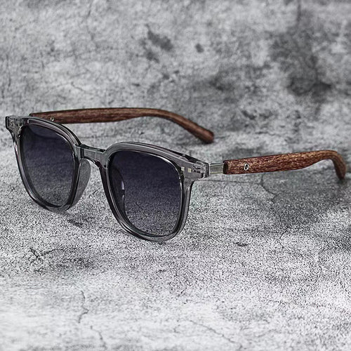 Vintage-Inspired Square Frame Sunglasses Bowlift