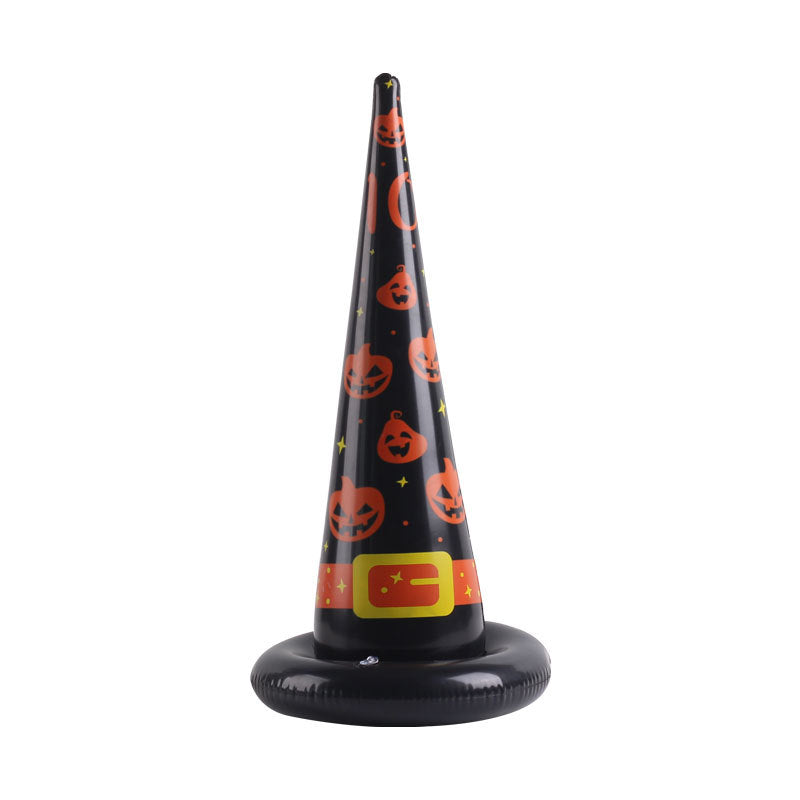 Women's Inflatable Witch Hat Toy Carnival