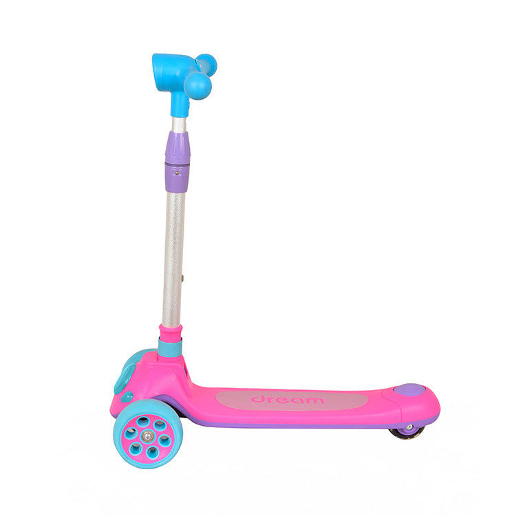 Smooth-Riding Lean-To-Steer Kick Scooter Bowlift