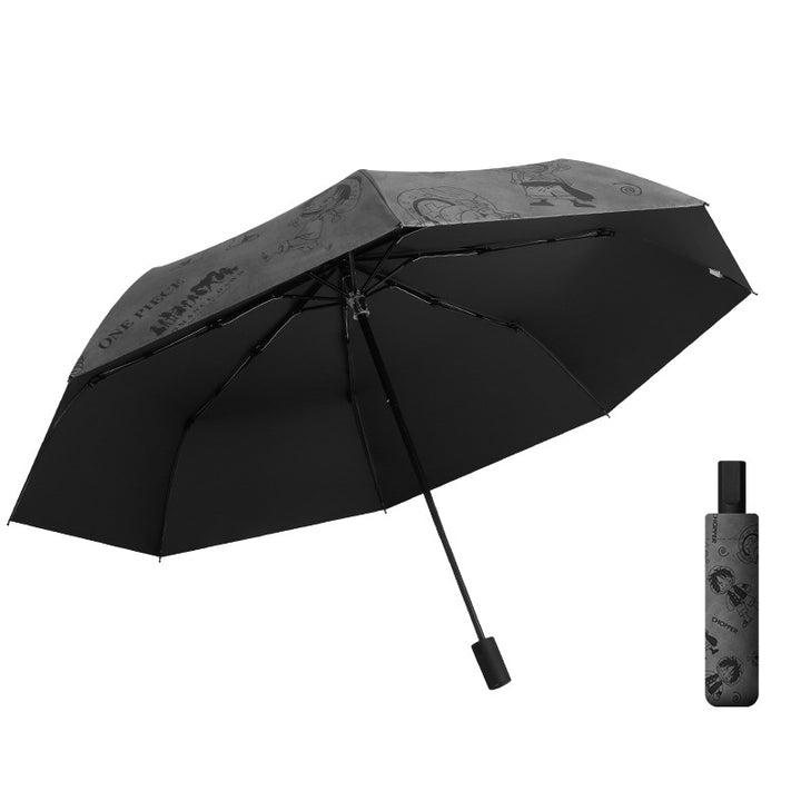 Women's Automatic Folding Umbrella with High-Quality One Piece Design Bowlift