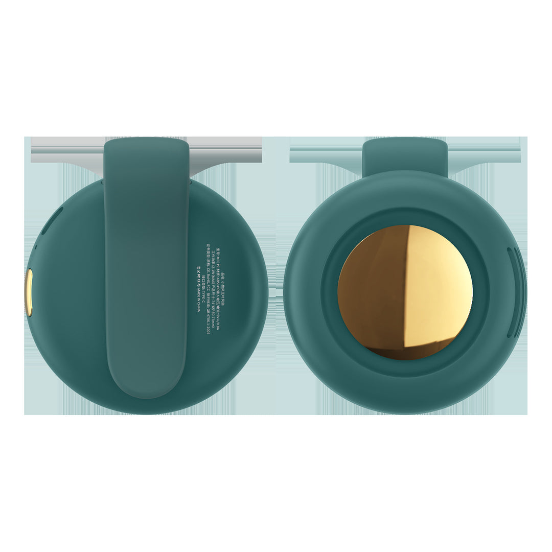 Cooling wearable clip-on personal neck cooling fan with full-rotation adjustable airflow Bowlift