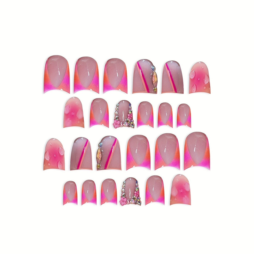 Decorative 3D Nail Art Bowlift