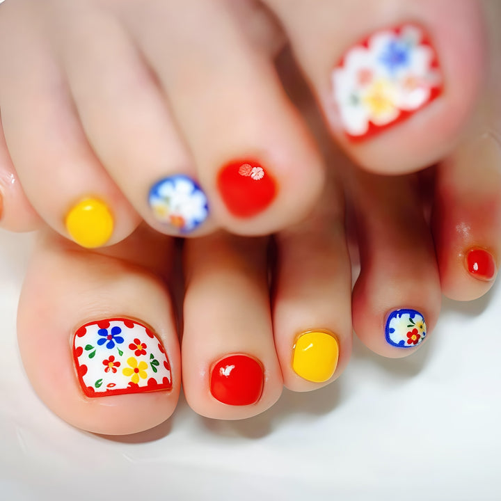 Elegant toenail art Bowlift