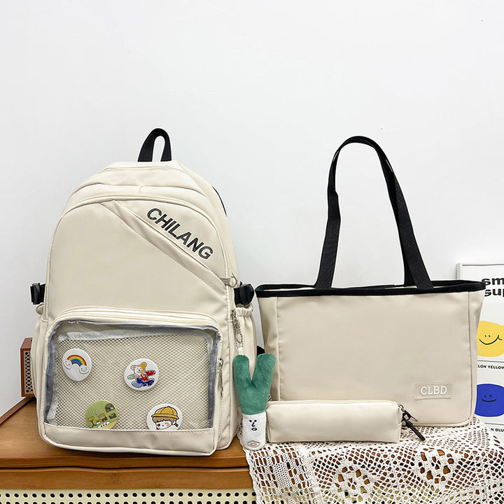 Stylish Multi-Pocket Backpack Set