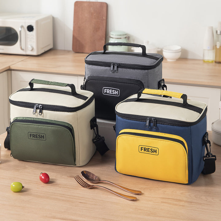 Insulated Food Carrier with Multi-Pocket Design