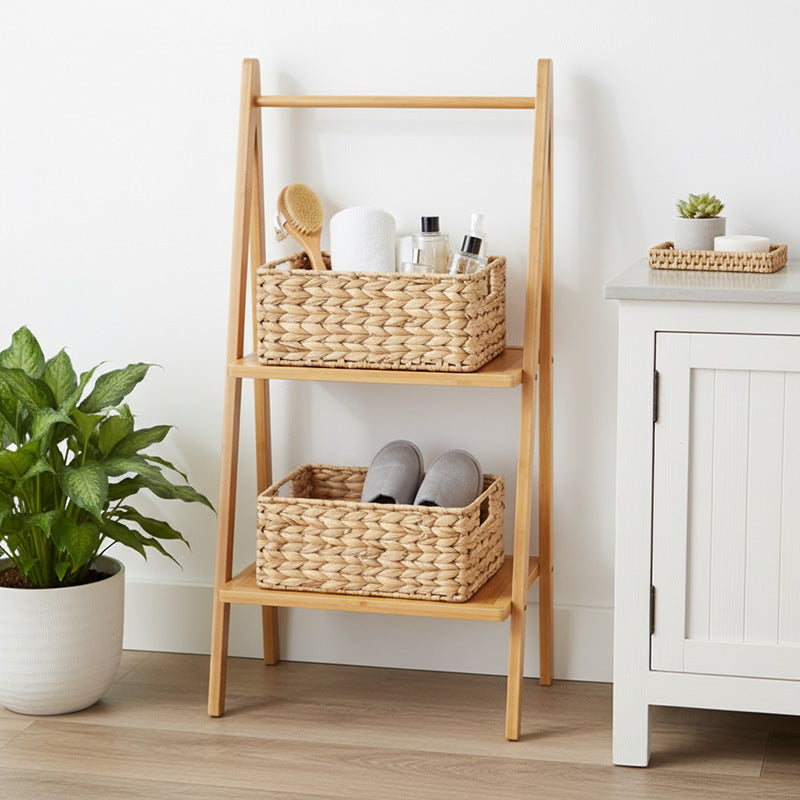 Natural Woven Storage Basket Bowlift