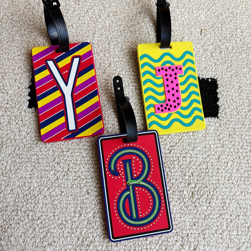 Customized Monogram Luggage Tag Bowlift