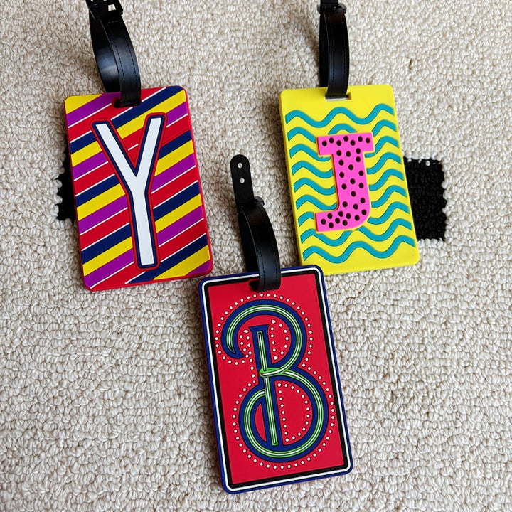 Customized Monogram Luggage Tag Bowlift