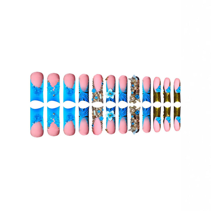 Decorative 3D Nail Art Enhancements Bowlift