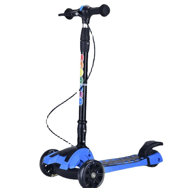 Adjustable Height Kick Scooter Bowlift