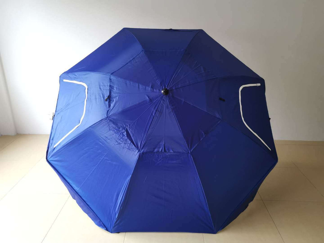 UV-repellent beach umbrella Bowlift