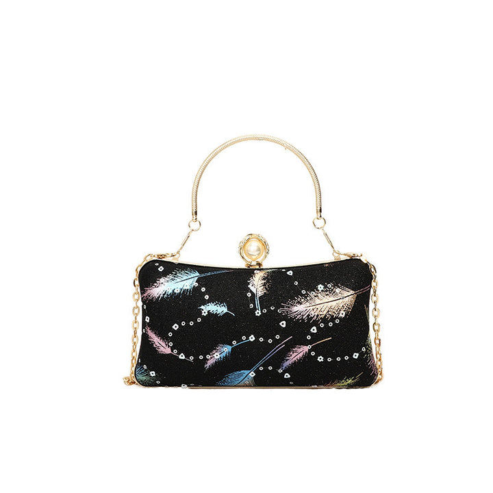 Glittery Evening Clutch Bag Bowlift