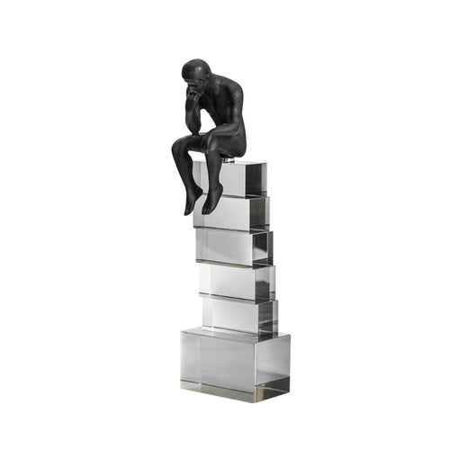 Contemporary Reflective Abstract Sculpture