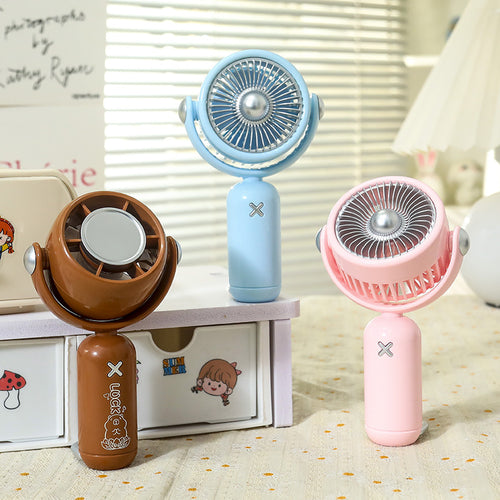 Women Portable Hand Fan with Flexible Design Bowlift
