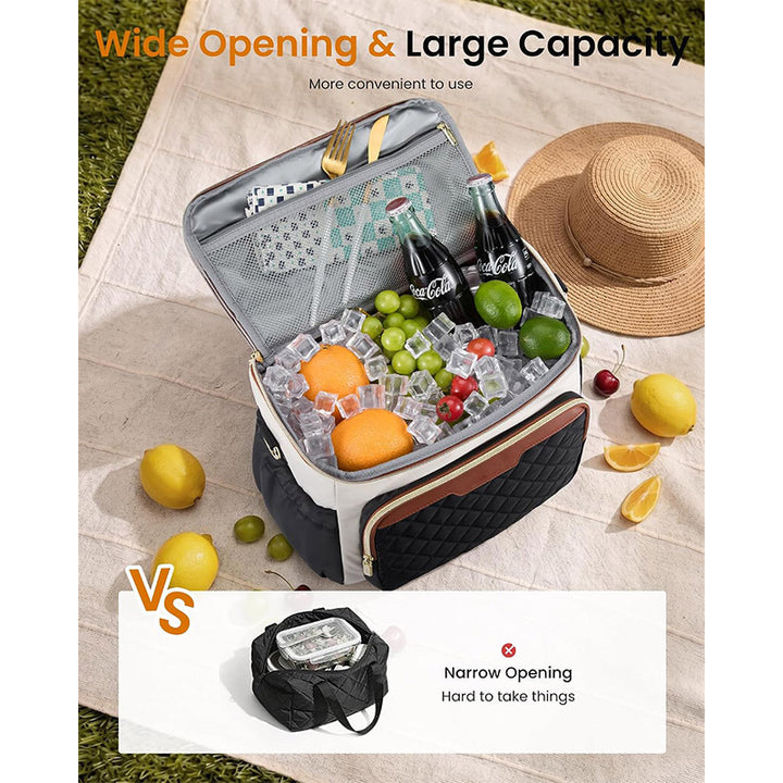 Insulated Multi-Compartment Lunch Carrier Bowlift