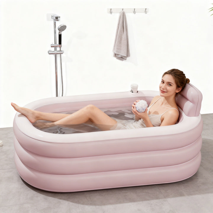 Women inflatable relaxation bathtub Bowlift