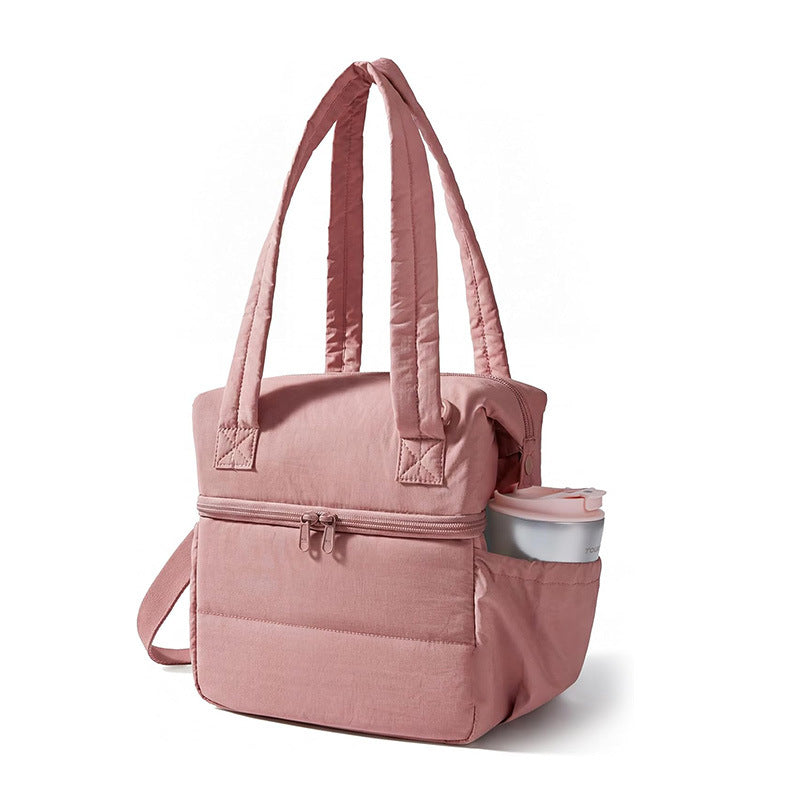 Insulated Multi-Compartment Lunch Tote Bowlift