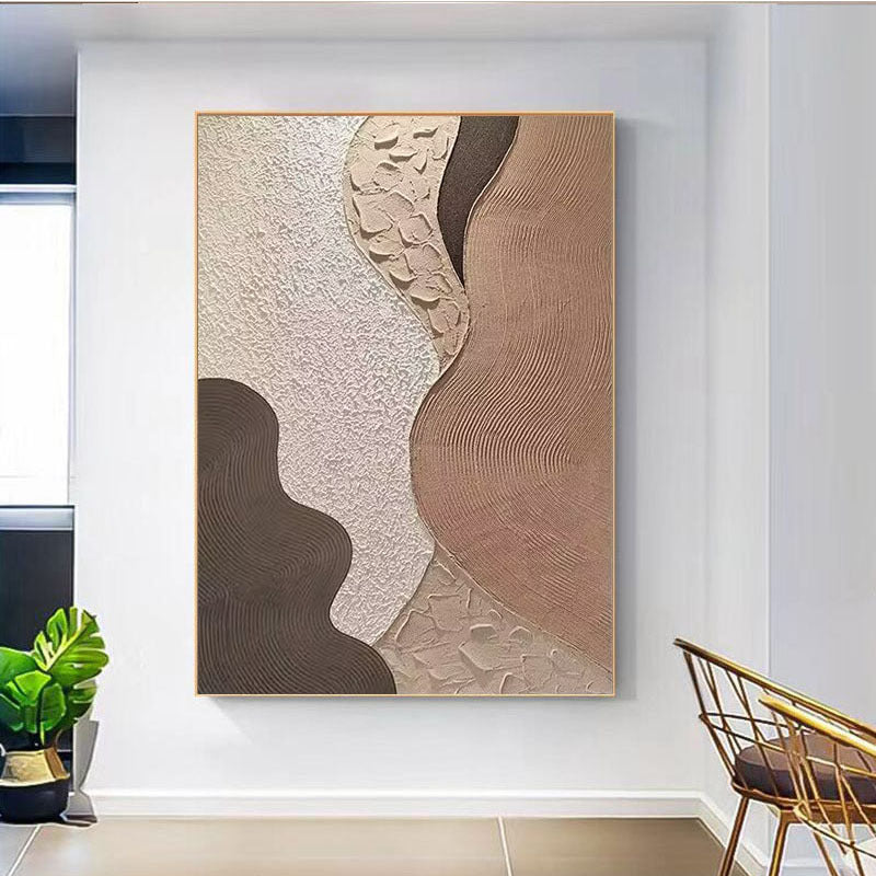 Textured Contemporary Abstract Canvas Artwork
