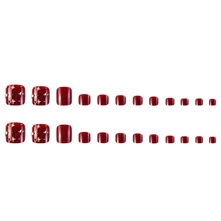 Nail art set with elegant design and glitter accents Bowlift