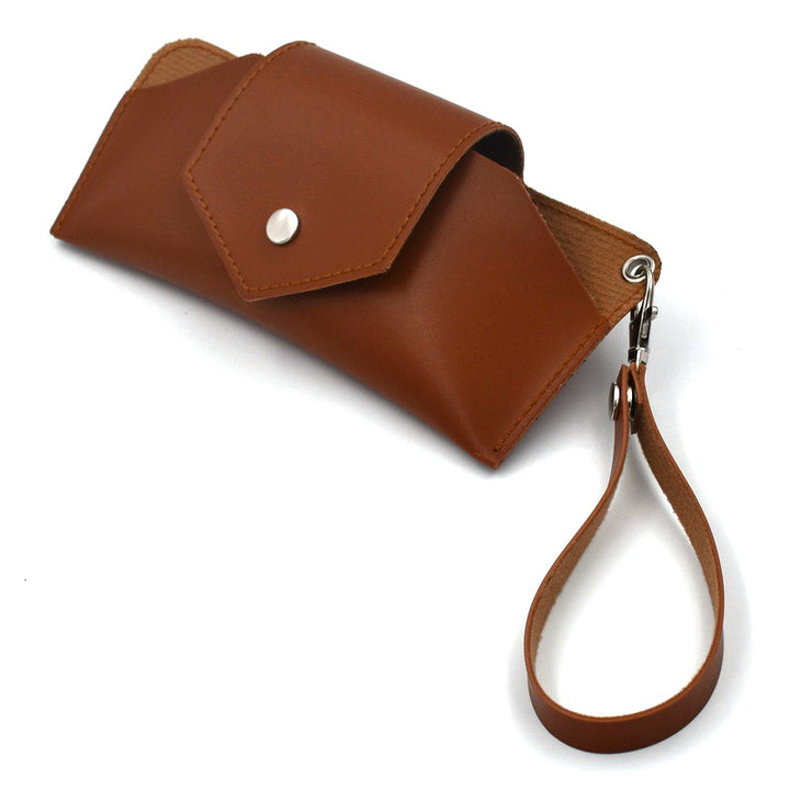 Stylish Leather Eyeglass Case Bowlift