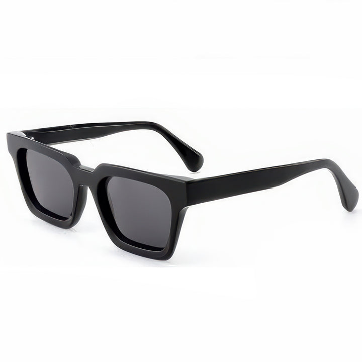 Women's stylish sunglasses in modern design with sturdy, transparent frame Bowlift