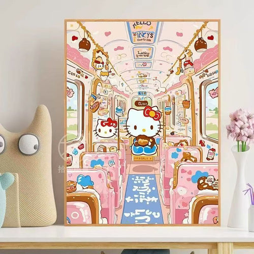 Hello Kitty-Themed Whimsical Wall Art Bowlift
