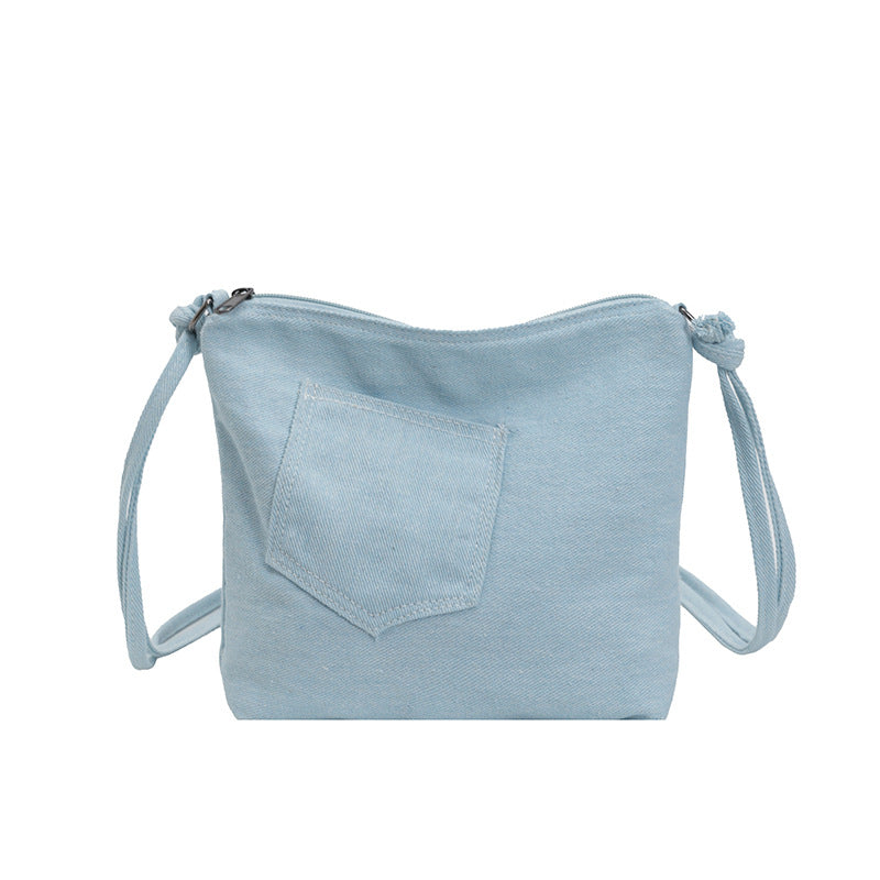 WoCasual Denim Crossbody Bag Bowlift