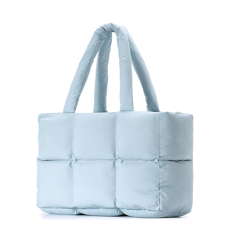 Fashionable quilted tote bag Bowlift