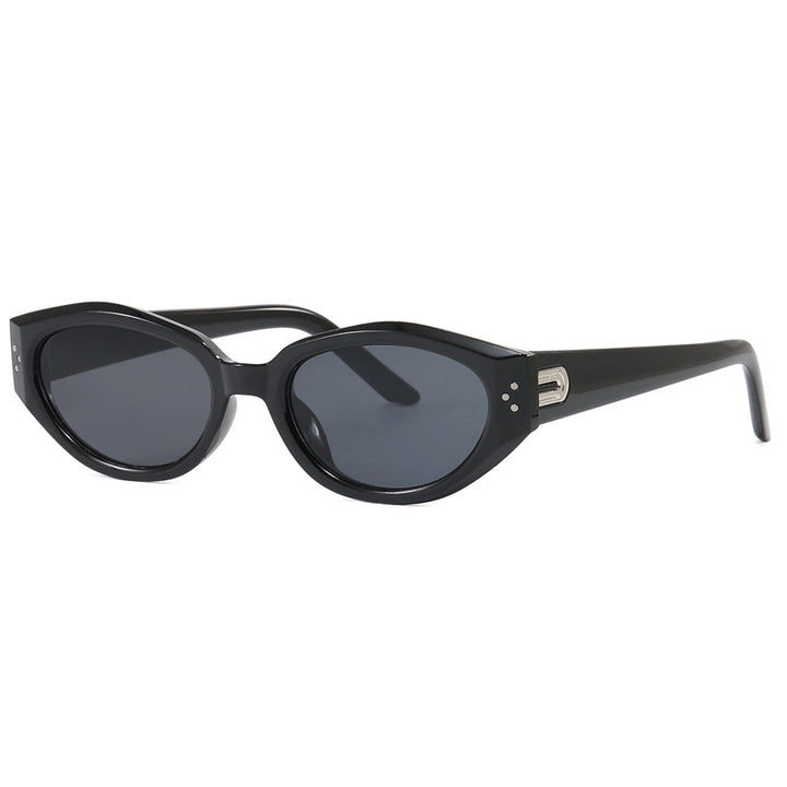 Ladies' trendy sunglasses with animal print and stylish frame Bowlift