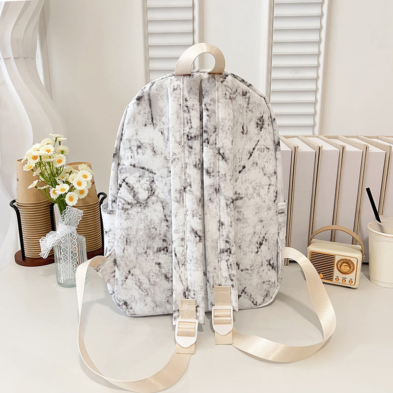 Leisure backpack with creative accents Bowlift