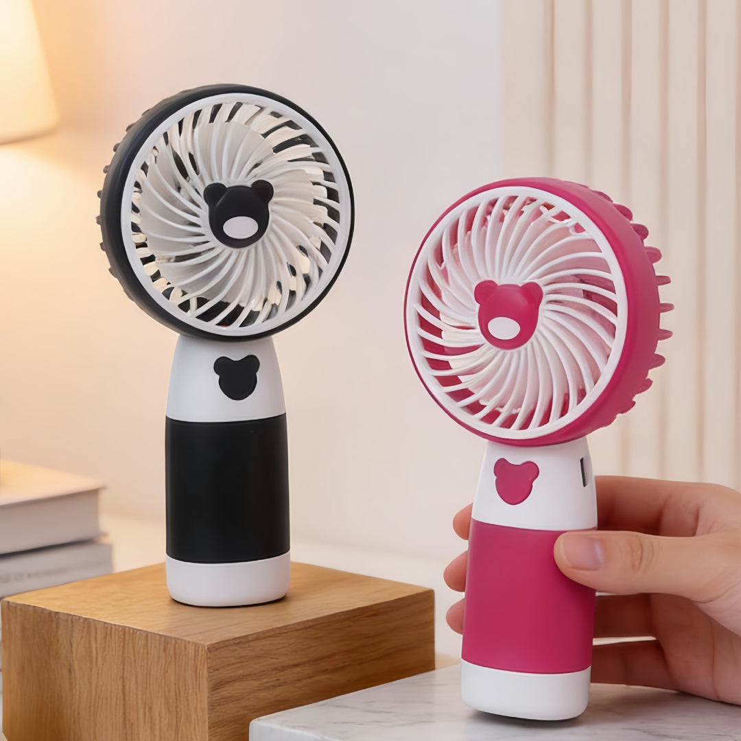 Women Portable Mini Fan Bowlift