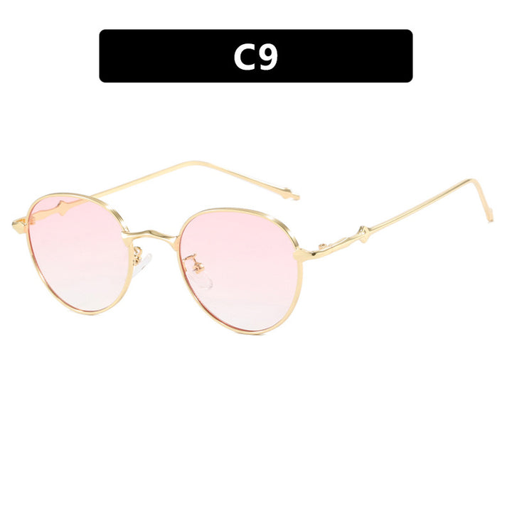 Ladies elegant sunglasses in fashionable oval design Bowlift