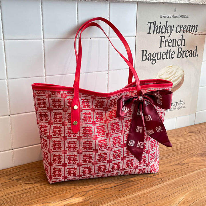 WoStylish Embroidered Tote Bag Bowlift