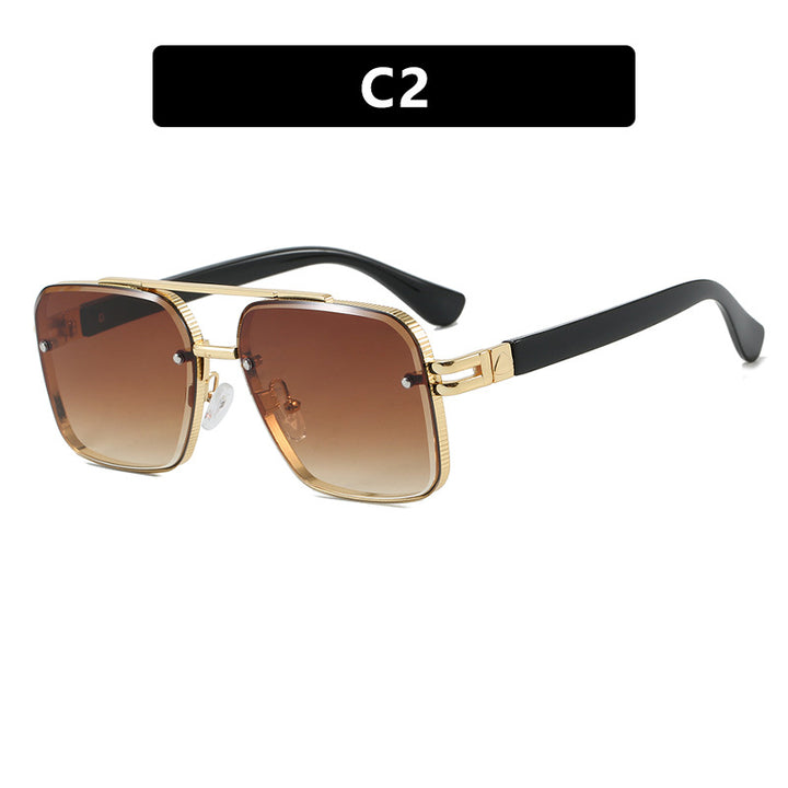 Women's fashionable square sunglasses with high UV protection function Bowlift
