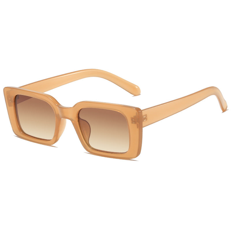 Women's fashionable square sunglasses with UV protection Bowlift
