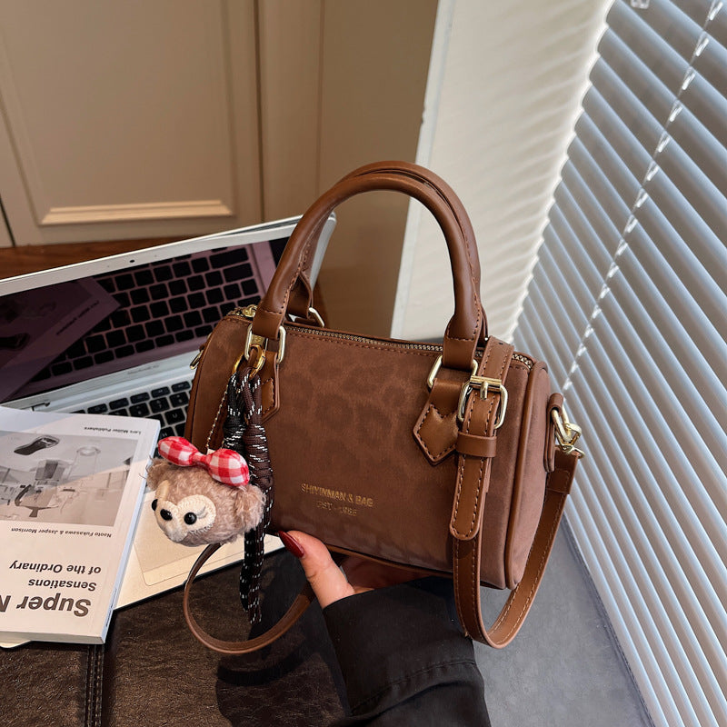 Miniature Leather Handbag Bowlift