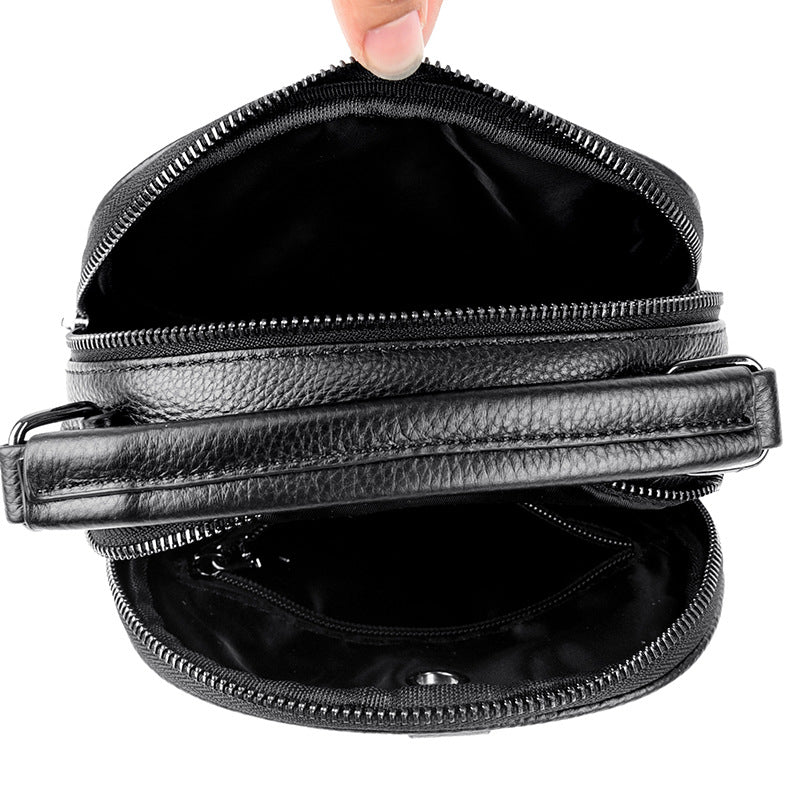 Versatile Textured Crossbody Bag Bowlift