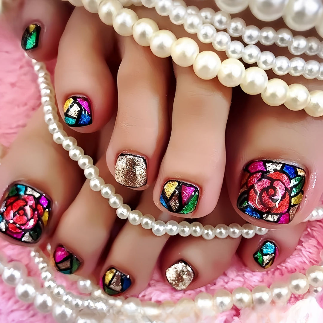 Creative Toenail Art Bowlift