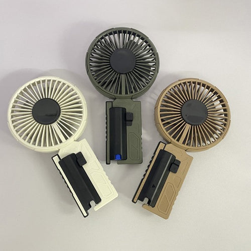Unisex Portable Hand Fan with Multiple Speed Levels Bowlift