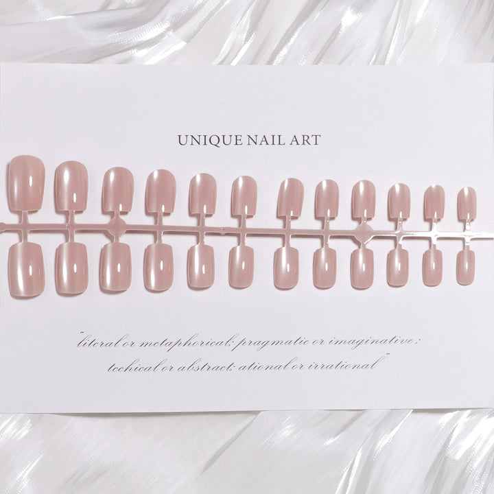 Unique Press-On Nail Art Set Bowlift