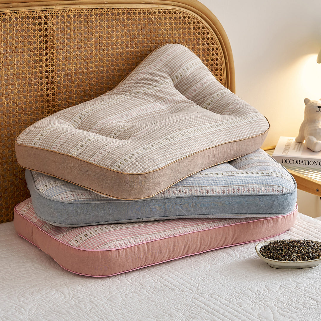 Ergonomic sleeping pillow with gentle support Bowlift