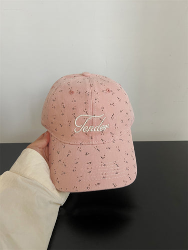 Adjustable Floral Embroidered Cap