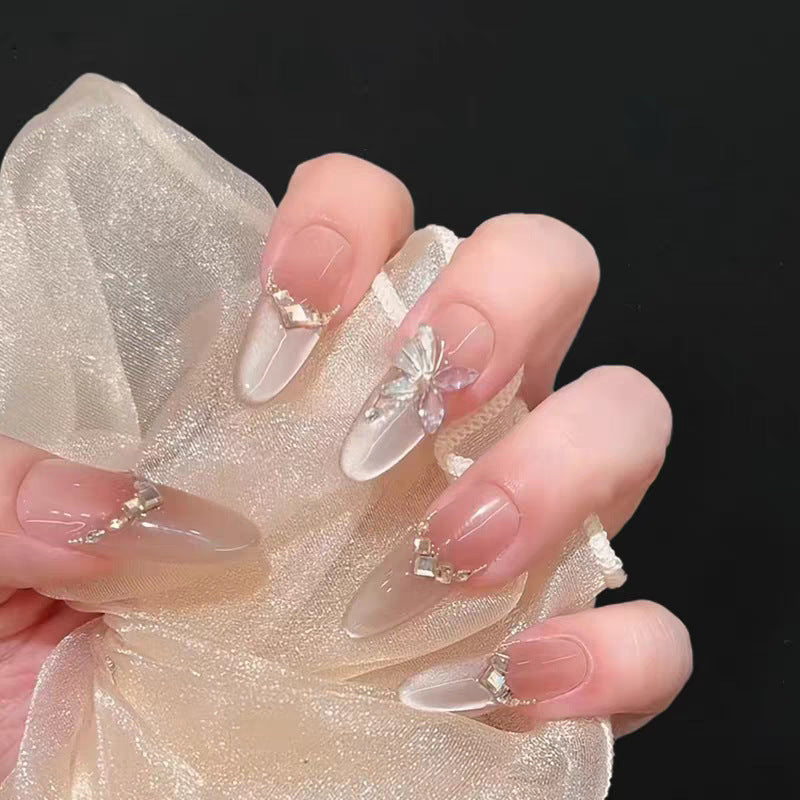 Artistic Themed Press-On Nails Bowlift