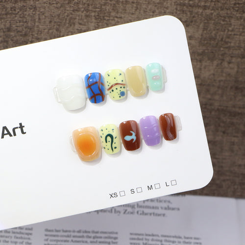 Creative Abstract Nail Art Collection Bowlift