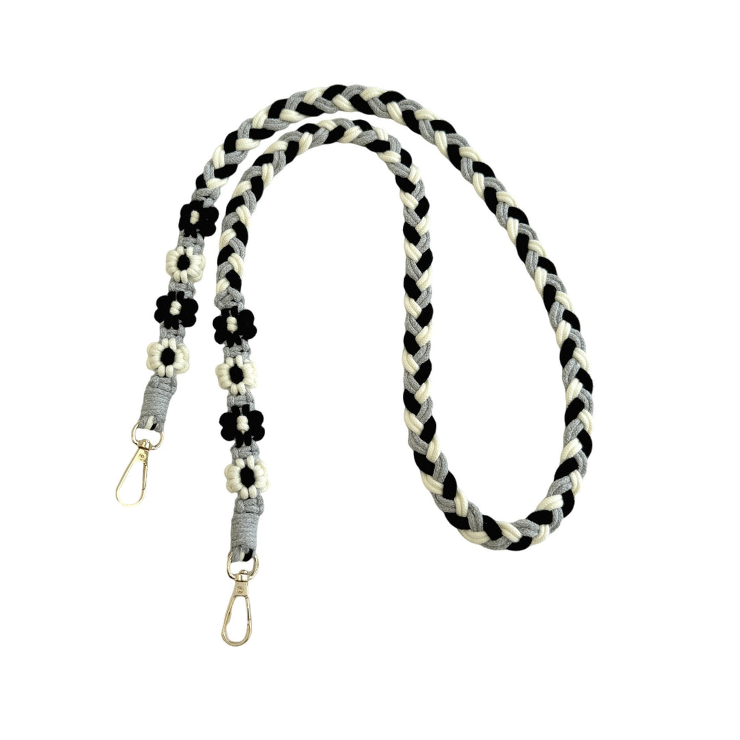 Handmade Macrame Floral Dog Leash Bowlift