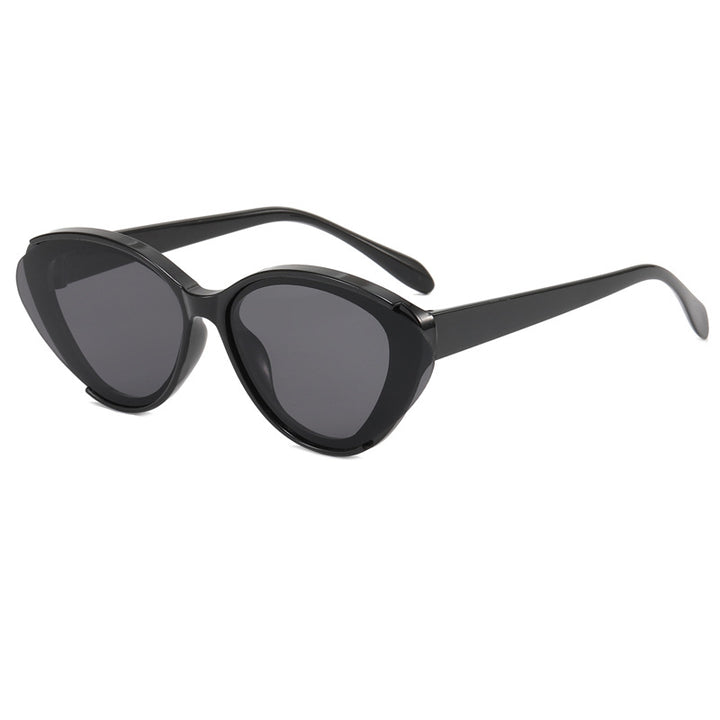 Women Oversized Sunglasses with Gradient Bowlift