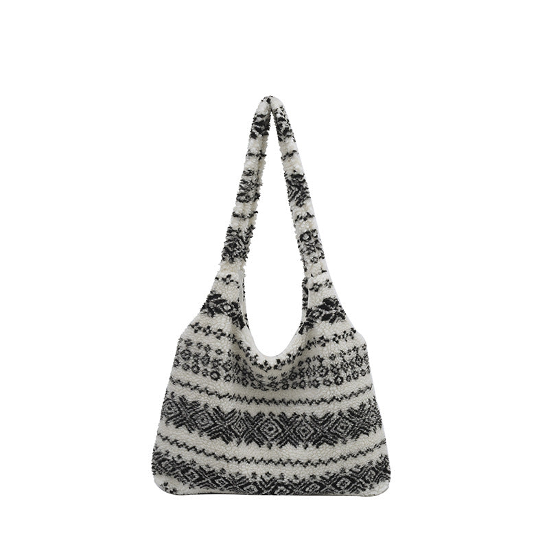 WoBohemian Knit Hobo Bag Bowlift