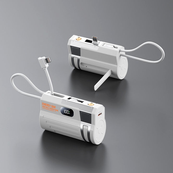Portable Energy Bar Power Bank with Intelligent Charging Management and LCD Display Bowlift