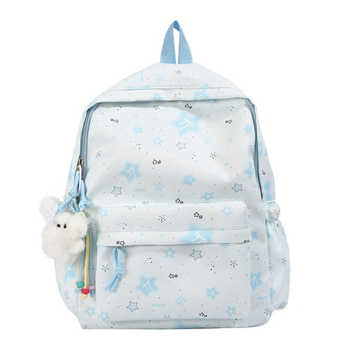 Playful Star-Themed School Backpack